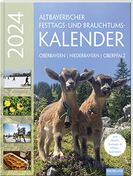 Altbayerischer Festtags- und Brauchtumskalender 2024 - Cover