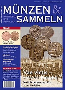 Münzen & Sammeln Ausgabe 04/2023 - Cover