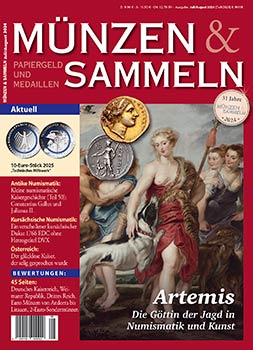 Münzen & Sammeln Ausgabe 07+08/2024 - Cover