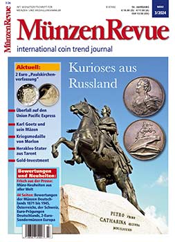 MünzenRevue Ausgabe 03/2024 - Cover