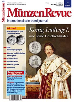MünzenRevue Ausgabe 04/2024 - Cover