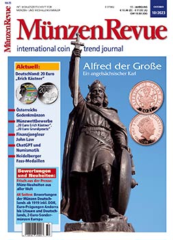 MünzenRevue Ausgabe 10/2023 - Cover