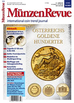 MünzenRevue Ausgabe 10/2024 - Cover